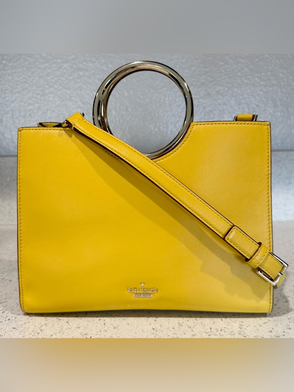 Kate Spade White Rock Road Sam Handbag in Primrose
